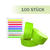 SALE Eintrittskontrollband Tystar, 100er Pack, neongrün - Neon-Grün