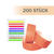 Eintrittskontrollband Tystar 200er Pack orange - Orange