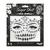 Glitzersteine frs Gesicht, Halloween, Sugar Skull