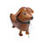 Folienballon Golden Retriever, Airwalker, 73 cm