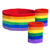 Stirnband und Schweiband, regenbogenfarben