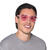 NEU Brille Herz, rosa mit Brillies Bild 3