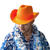 SALE SPARPACK! Hut Cowboy Classic Filz, orange 24 Stk. Bild 4