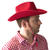 Hut Cowboy Classic Color aus Filz, rot Bild 4