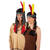 Indianer-Stirnband mit 2 Federn