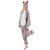 Damen- und Herren-Kostüm Overall Wolf, Gr. M-L bis 180cm Körpergröße - Plüschkostüm, Tierkostüm Bild 3