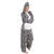 Damen- und Herren-Kostüm Overall Zebra, Gr. S bis 165cm Körpergröße - Plüschkostüm, Tierkostüm