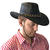 Hut Cowboy Bill schwarze Lederoptik PREISHIT Bild 3