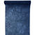 Tischläufer Faseroptik Marine Blau, 30cm x 5m