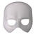 Maske Phantom, obere Gesichtshlfte, wei