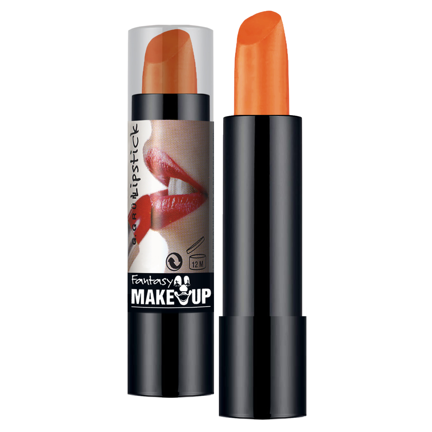 NEU Fantasy Lippenstift in hochwertiger Theaterqualität, orange