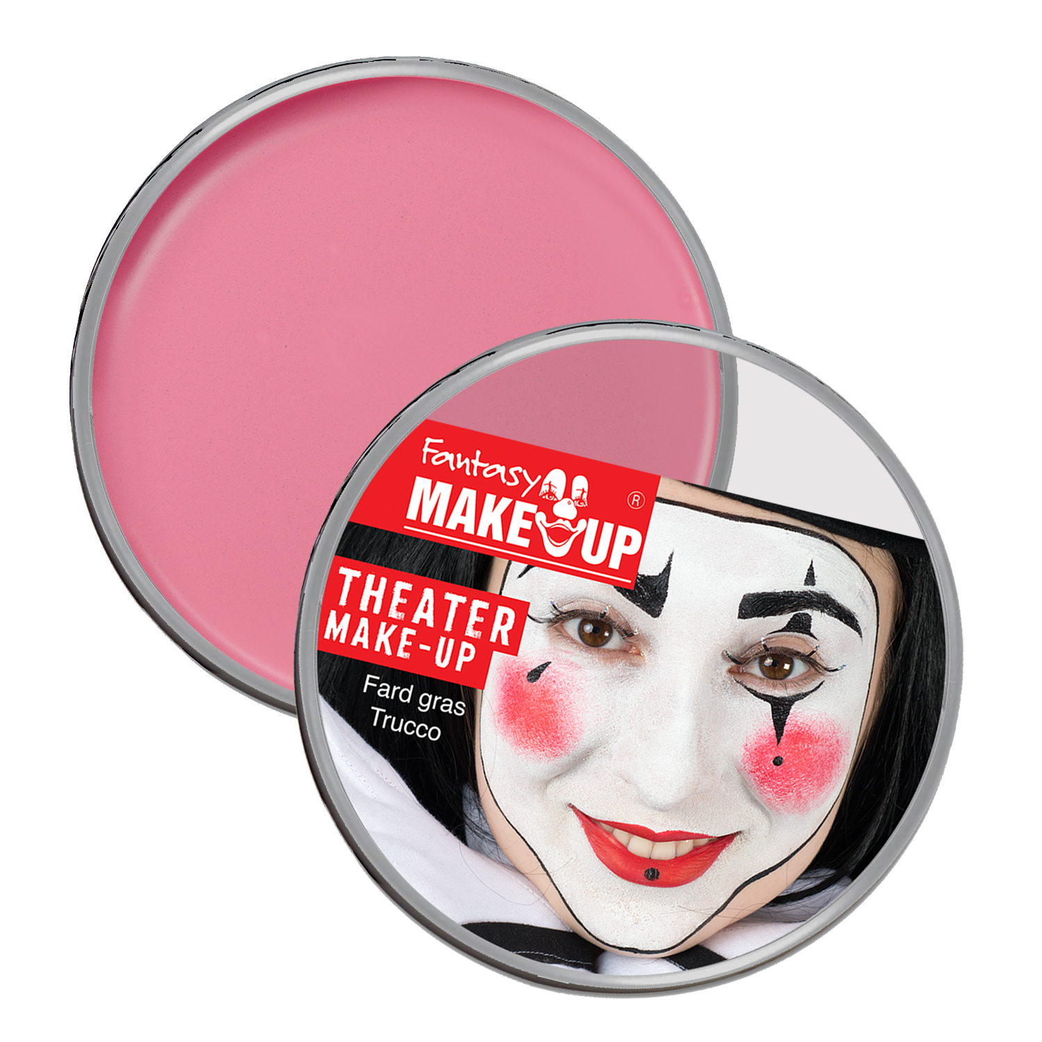 SALE Fantasy Theater-Make-Up / Creme-Schminke auf Fettbasis, 25g, Pink