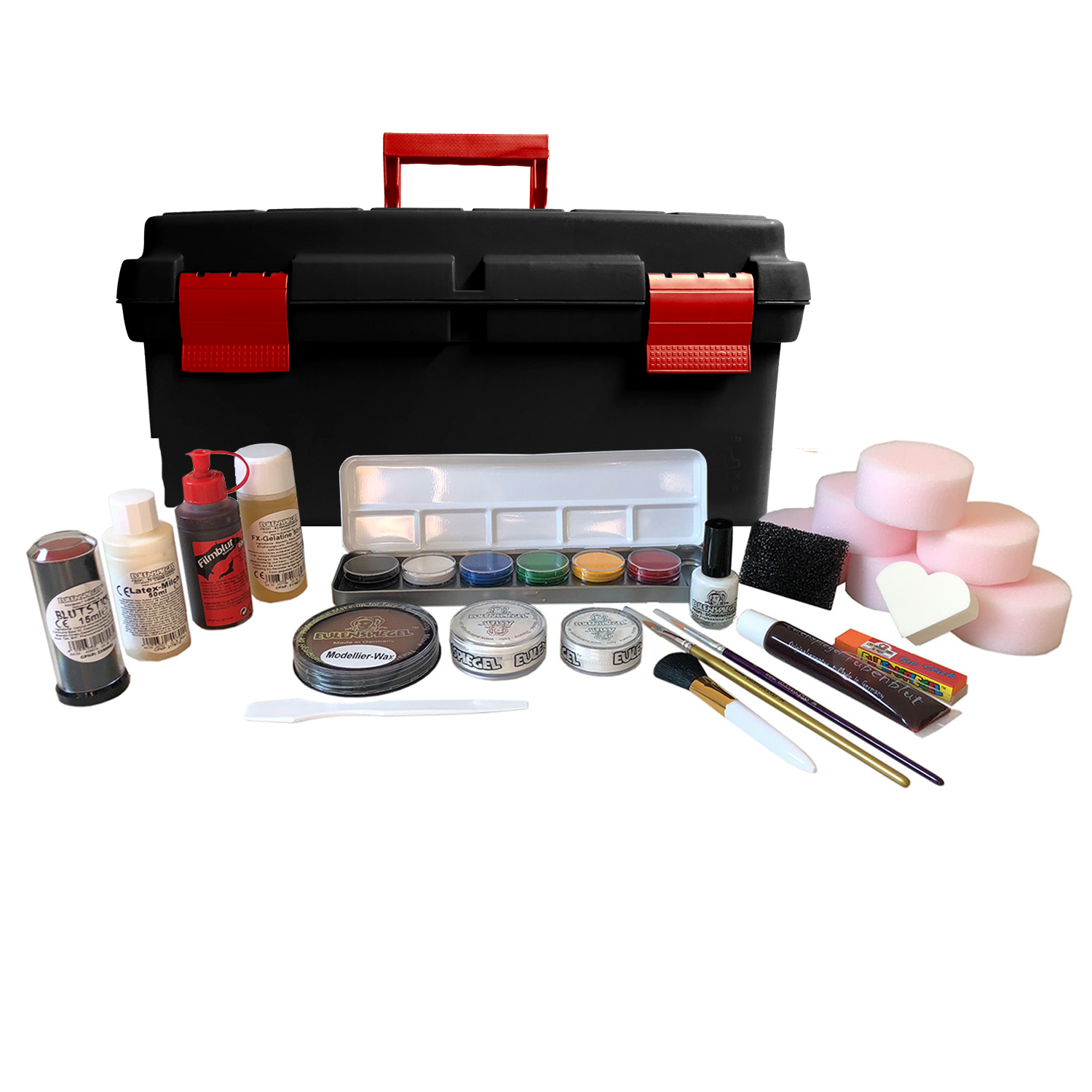 NEU Eulenspiegel Schminkkoffer Halloween