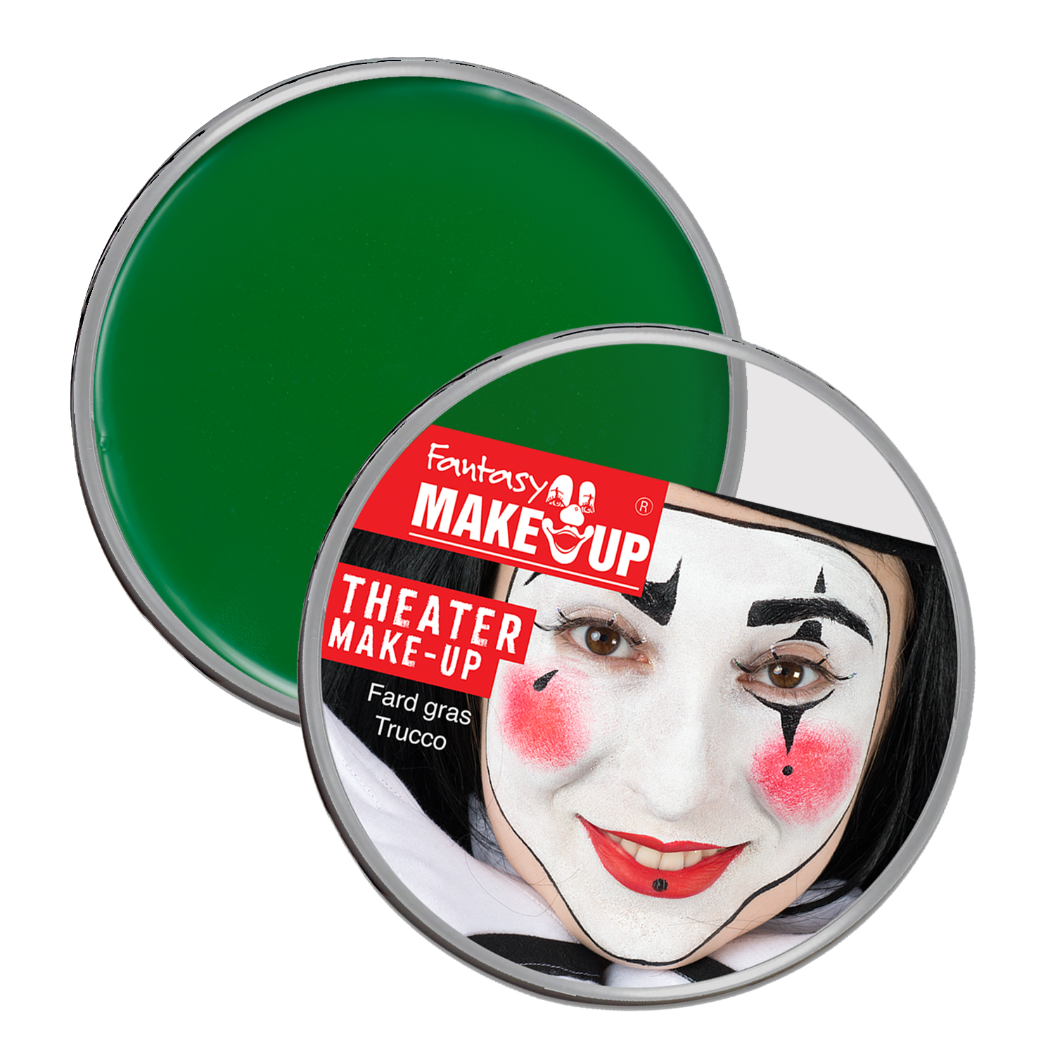 SALE Fantasy Theater-Make-Up / Creme-Schminke auf Fettbasis, 25g, Grn