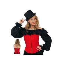 SALE Damen-Kostüm Korsage, rot, Gr. 44