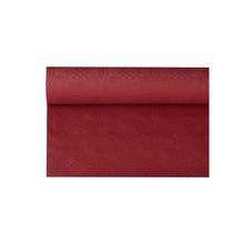 Tischdecke bordeaux mit Damastprgung 8x1,2m