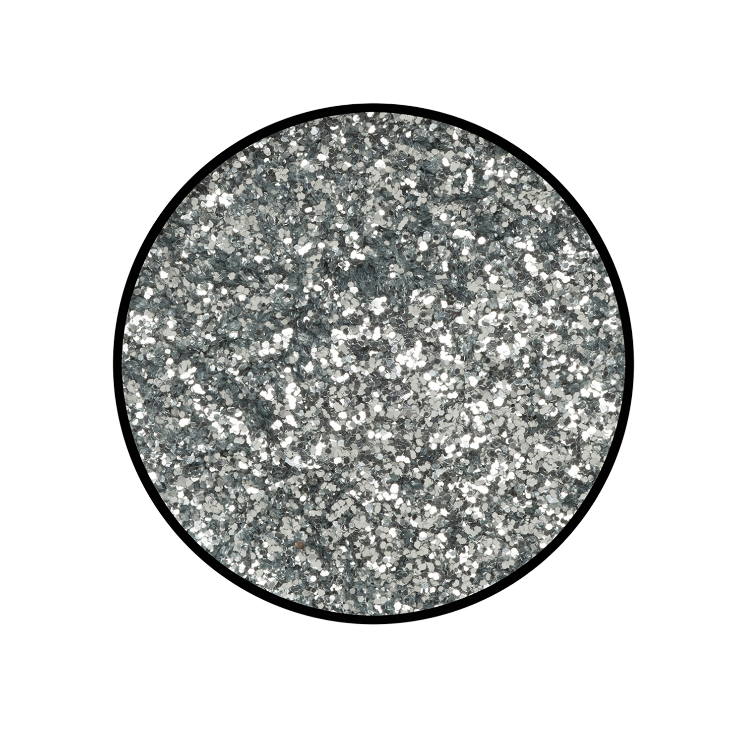 Eulenspiegel Holographischer Glitzer Silber-Sterne – 2 G Für Schminken & Masken | Hautfreundlich, Glutenfrei & Wasserlösich