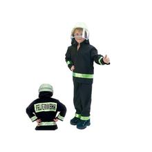 SALE Kinder-Kostm Feuerwehr, schwarz, 2 tlg., Gr. 98