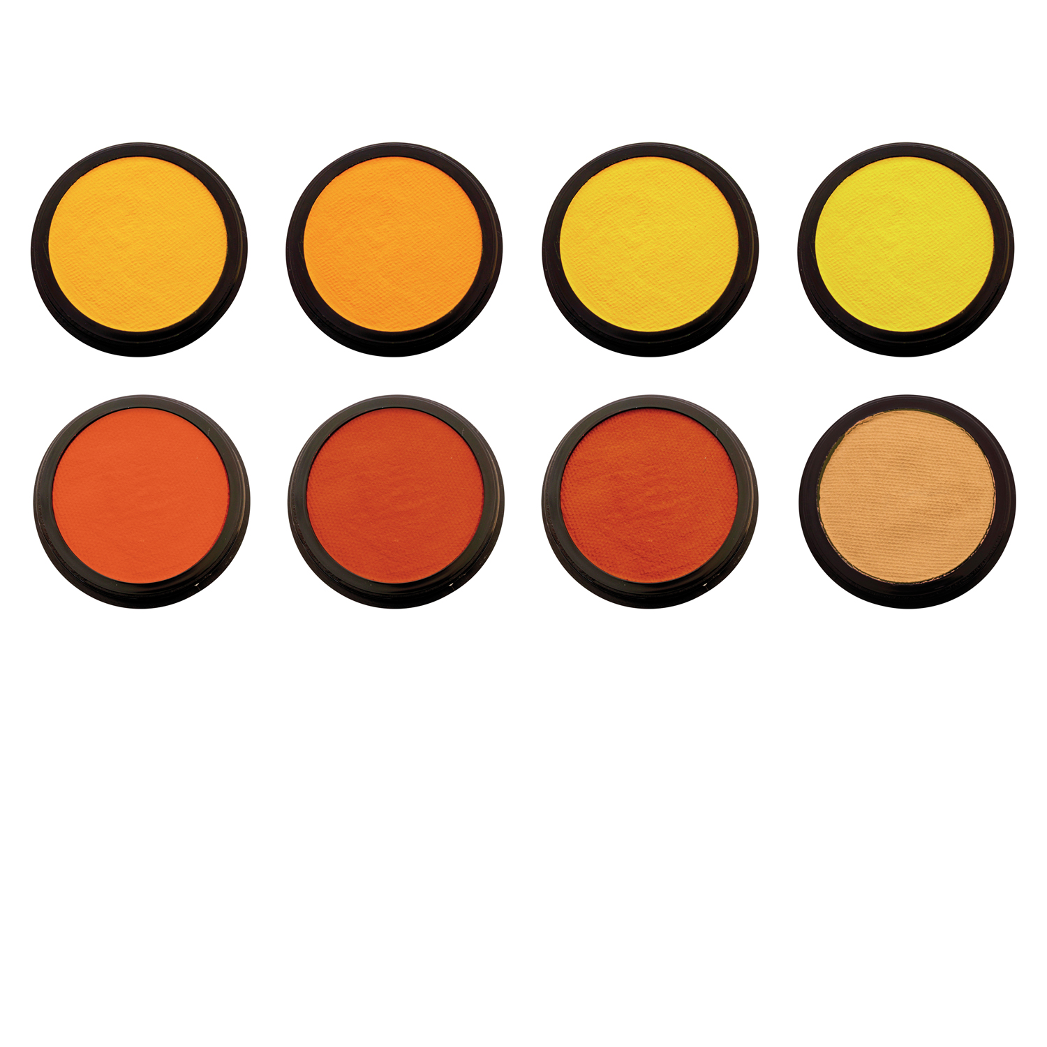 NEU EULENSPIEGEL Profi-Aqua-Schminke, 3,5 ml, Gelb- / Orange-Töne - Verschiedene Farben