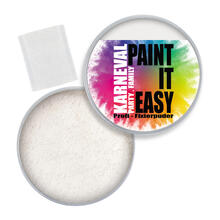 NEU PAINT IT EASY Fixierset fr Theater Creme-Make-Up, Set mit Puder & Quaste