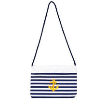 Tasche Matrosin, blau-wei