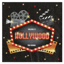 Serviette Hollywood, 33 x 33 cm, 20 St�ck