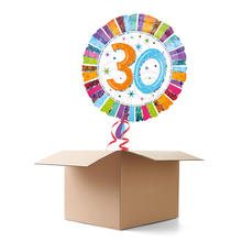 SALE Ballongrsse H-Birthday, Radiant 30, 1 Ballon