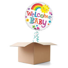 SALE Ballongrsse Welcome Baby, 1 Ballon