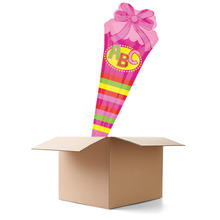 Ballongrsse Schultte Girl pink, 1 Ballon