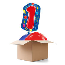SALE Ballongre Happy Birthday, Zahl 1st, 3 Ballons