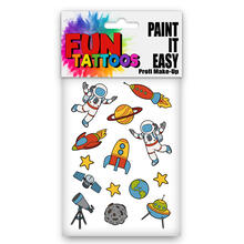 NEU Temporres Tattoo-Motiv, 10,5 x 14,8cm, Kids Space