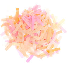 Krepp-Konfetti Streifen, Bl�tenfarben Mix, 15 g