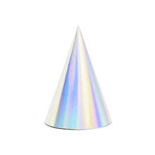 Partyh�te � Irisierend � 16 cm � 6 St�ck