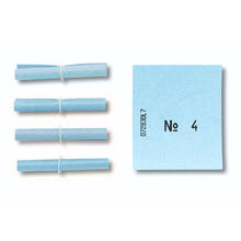 NEU Rllchenlose / Gewinnlose Tombola, Treffer, blau, Nummer 1-50