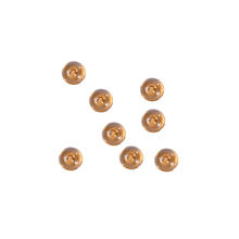 SALE Deko-Perlen, braun, ca. 7 mm, 300 Stück