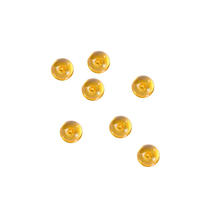 SALE Deko-Perlen, orange, ca. 7 mm, 300 Stück