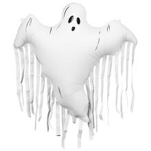 Folienballon Geist mit Fransen - 93 � 86 cm - Wei�