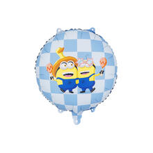Folienballon Rund Minions - 35 � 35 cm