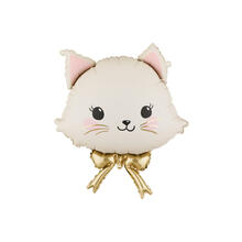 Folienballon Katzenkopf - 50 � 60 cm