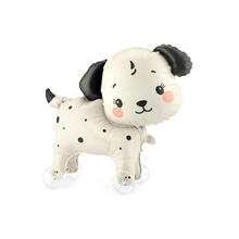 Folienballon Hund auf R�dern - 70 � 59 cm