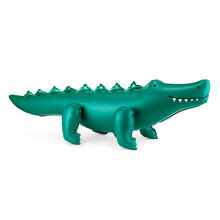 Stehender Folienballon Krokodil - 126 � 36 cm, Gr�n