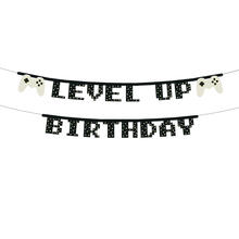 Girlande Happy Birthday / Geburtstag Level up / Game - L�nge 250 cm
