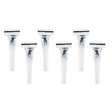 Party-Tr�ten / Luftr�ssel - Silber - 6 St�ck