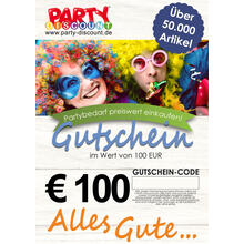 Geschenkgutschein nur ONLINE - Alles Gute - Wert 100,00 