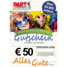 Geschenkgutschein nur ONLINE - Alles Gute - Wert 50,00 