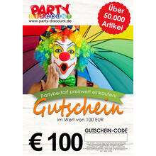 Geschenkgutschein nur ONLINE - Neutral - Wert 100,00 