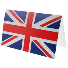 SALE Karte Union Jack, 11 x 17 cm, 10 Stck