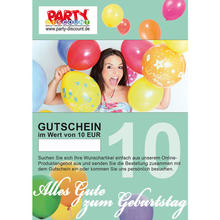 GUTSCHEIN Alles Gute Wert 10,00 EUR No.1