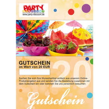 GUTSCHEIN Neutral Wert 20,00 EUR No.14