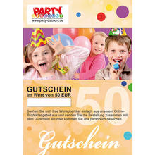 GUTSCHEIN Neutral Wert 50,00 EUR No.9